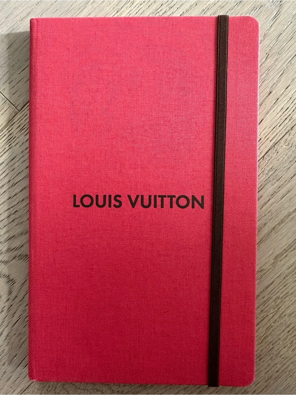 Louis Vuitton Jane MM Pink Canvas Notebook Journal